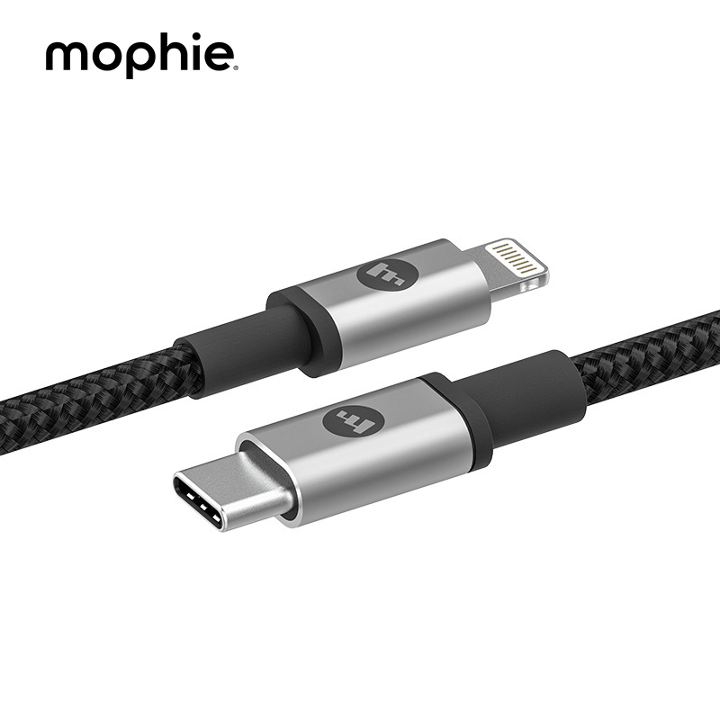 Mophie摩尔菲mfi认证iphone14数据线PD20w快充适用苹果13promax手机ipad30W充电器Typec转lightning编织线 - 图3