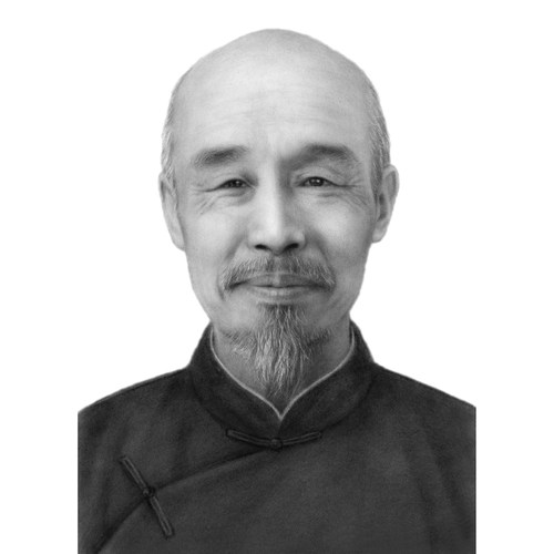 炭粉画肖像画定制碳精粉画老人像画遗像全手工黑白头像手绘画照片 - 图3