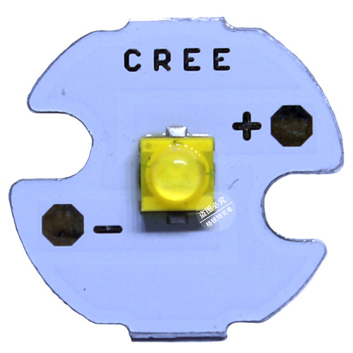 科锐CREE XTE R5灯珠3W5W贴片3535白宝蓝光大功率LED强光手电灯泡 - 图3