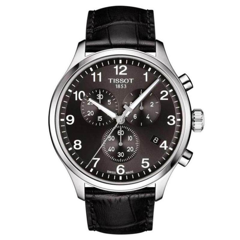 天梭男tissot瑞士皮带不锈钢运动 axonus海外瑞士腕表