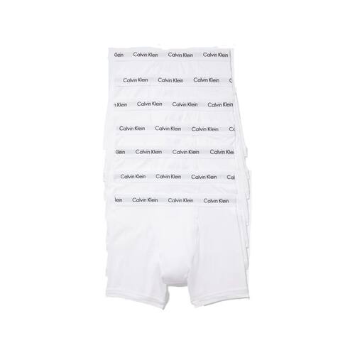 CK男士内裤四角平角7条装棉纯色Calvin Klein/凯文克莱送男友礼物 - 图3