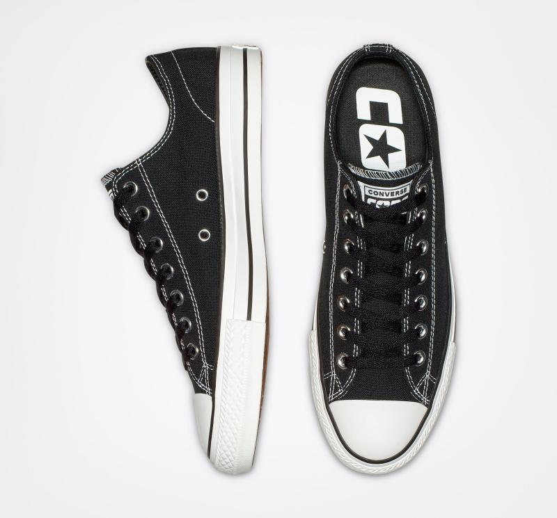 Converse/匡威男鞋帆布鞋低帮纯色系带经典舒适正品159576MP-图2