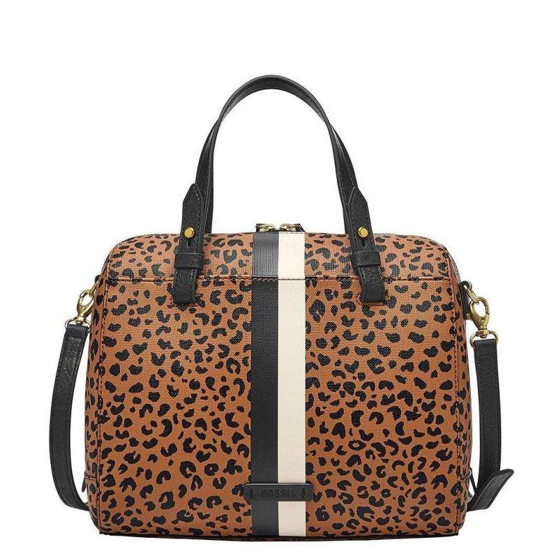 fossil /化石小号手提斜挎波士顿包 axonus海外女士包袋