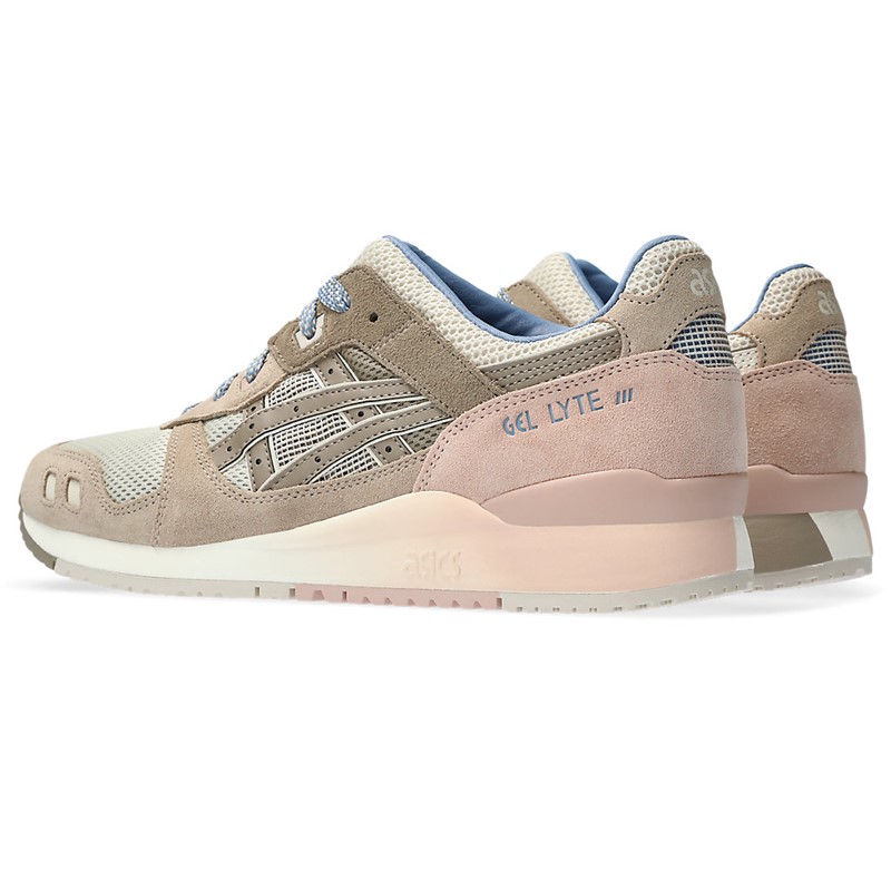 Asics亚瑟士运动鞋男女情侣轻便户外休闲软底套脚GEL-LYTE III OG - 图1