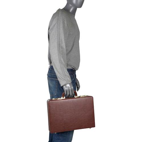 Amerileather密码箱大容量手提箱旅行箱复古行李箱文件箱正品男女 - 图1