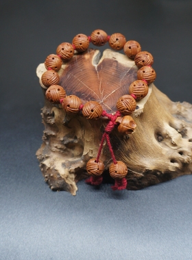 桃核转运珠手串男女本命年护身符