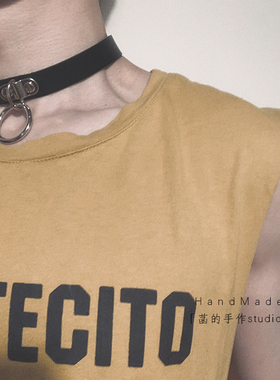 朋克皮革夜店饰品蹦迪装饰