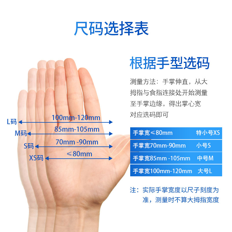 友利格一次性绿色紫色丁腈手套生物实验室加厚耐磨劳保U2300-图0