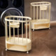 Large-capacity dirty clothes basket household partition dirty clothes basket mobile