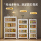Storage cabinet drawer-type snack storage box plastic installation-free living room snack cabinet antique style bedroom bedside table