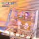 Fully transparent blind box display box for figures