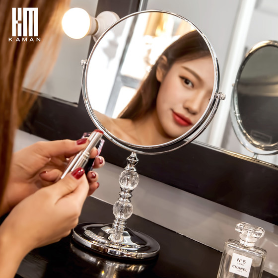 Cosmetic mirror 2026 new desktop desktop double-sided high-definition mirror student dormitory beauty mirror vanity mirror beauty mirror