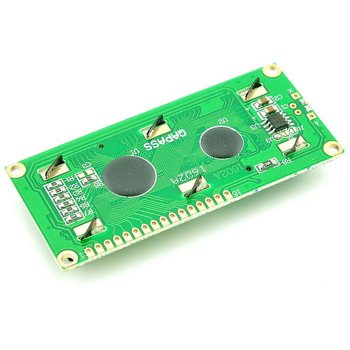 3.3V LCD1602 蓝屏 1602A 兰屏 液晶屏 蓝色白字 带背光 QAPASS - 图0