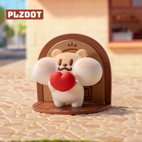 【现货正版】PLZDOT奶茶鼠盲盒定格瞬间MINI植绒迷你周边礼物摆件 - 图0
