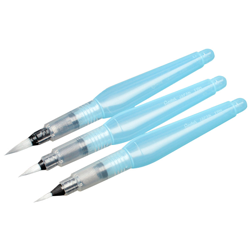 日本制造派通PENTEL自来水笔水彩画笔可任意上墨水-图3