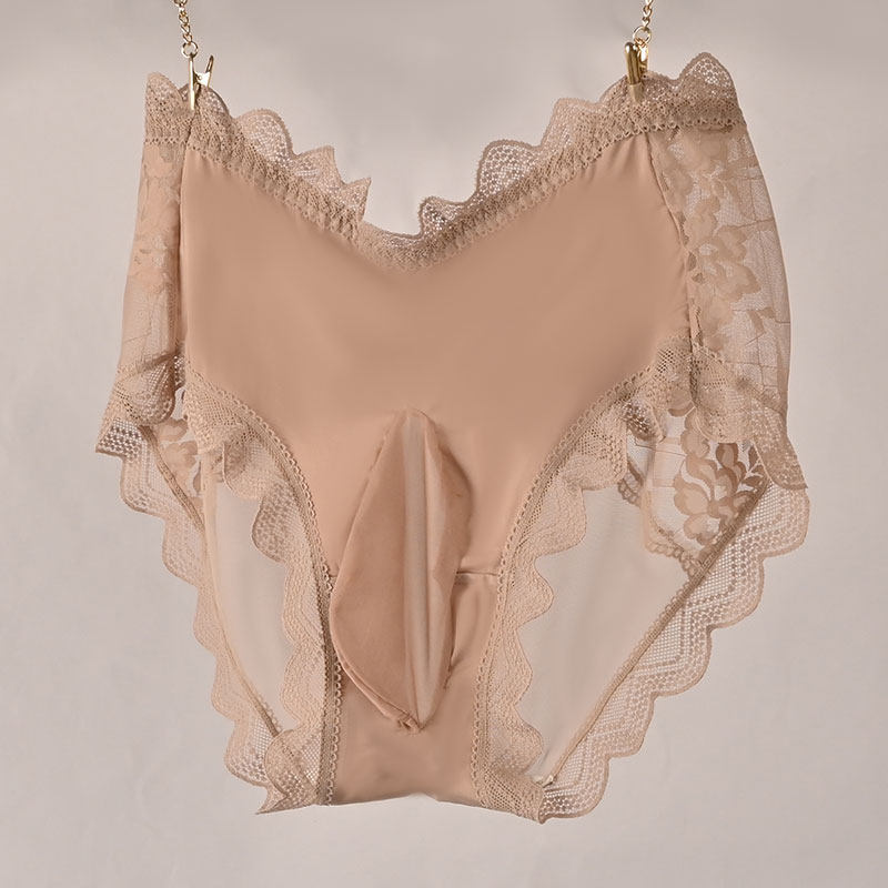 私发飘飞丝滑大码丝滑透明男士三角蕾丝包蛋内裤蝴蝶结心机后镂空,淘宝优惠券,粉丝福利购,淘宝优惠卷