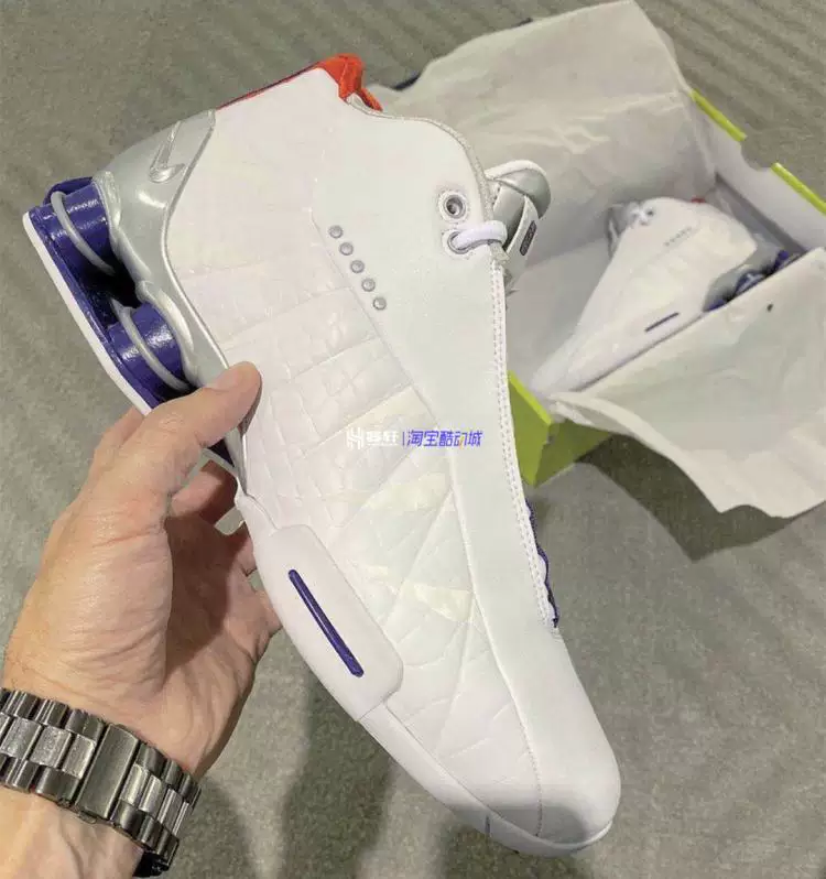 Баскетбольные кроссовки Nike Shox BB4 Carter, мужские, стиль Toronto Raptors, низкие, размер 38,5