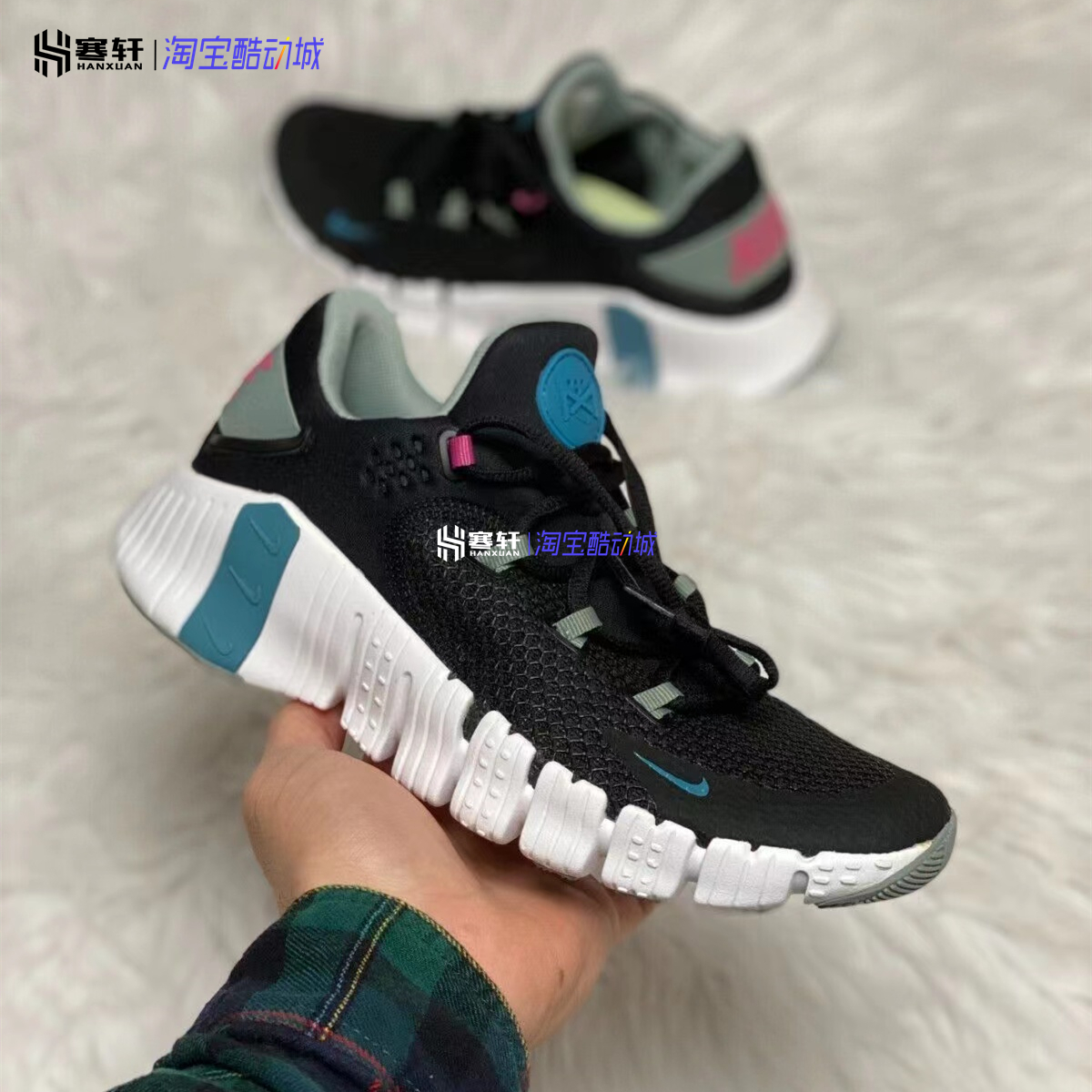 Nike/耐克 Free Metcon4男女健身缓震运动综合训练鞋CZ0596-004-图2