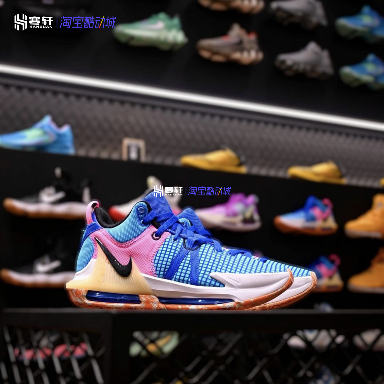 Nike/耐克 LeBron Witness 7詹姆斯实战篮球鞋DM1122-004-100-500-图2