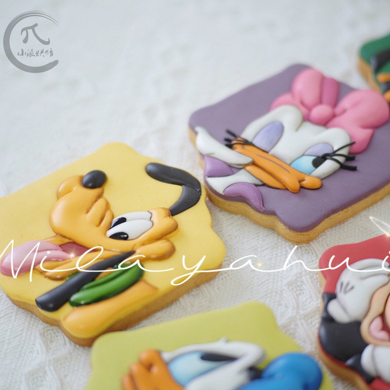 惠子老师卡通糖霜饼干模具米奇米妮唐老鸭高飞形象曲奇印模白色,淘宝优惠券,粉丝福利购,淘宝优惠卷