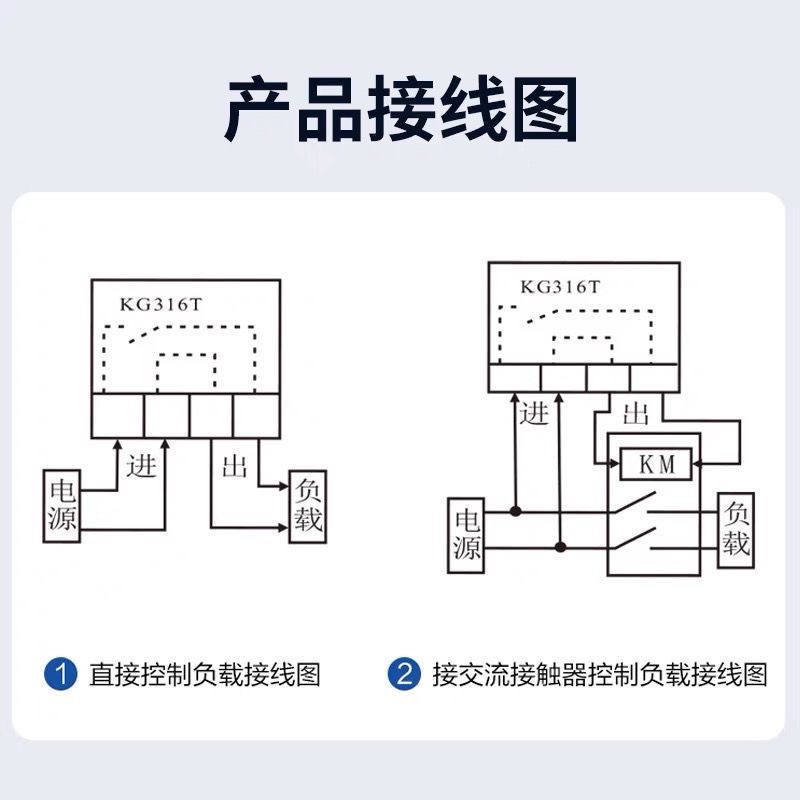 公牛定时器开关时控220v广告牌微电脑时间控制器电源延时门头招牌 - 图2