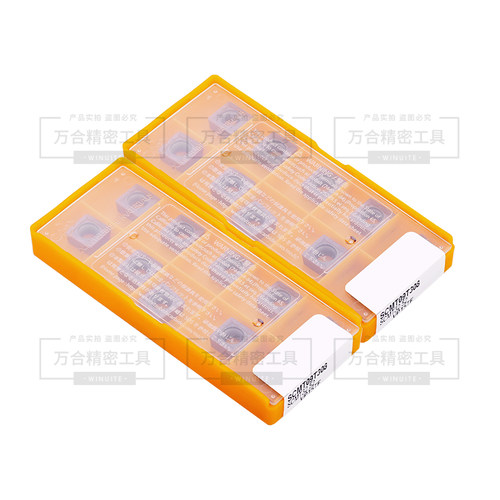 原装正品四方型车刀粒不锈钢SCMT09T304/308 VP15TF镗孔刀片 - 图2