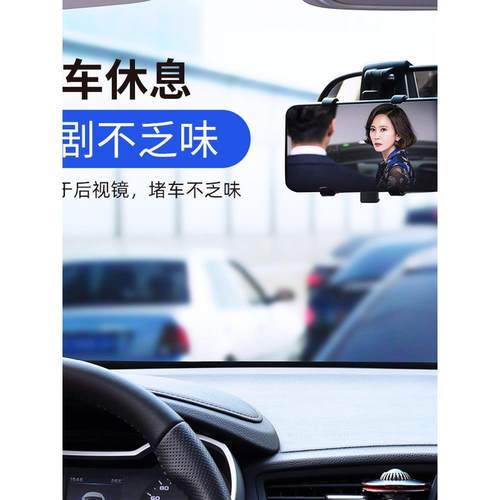 五菱荣光小卡座套新卡之光小卡单排双排货车手机支架导航架后视镜 - 图1