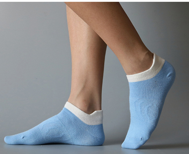 手工无骨外贸出口日本纯棉袜子女春夏季薄款运动短袜低帮健身船袜