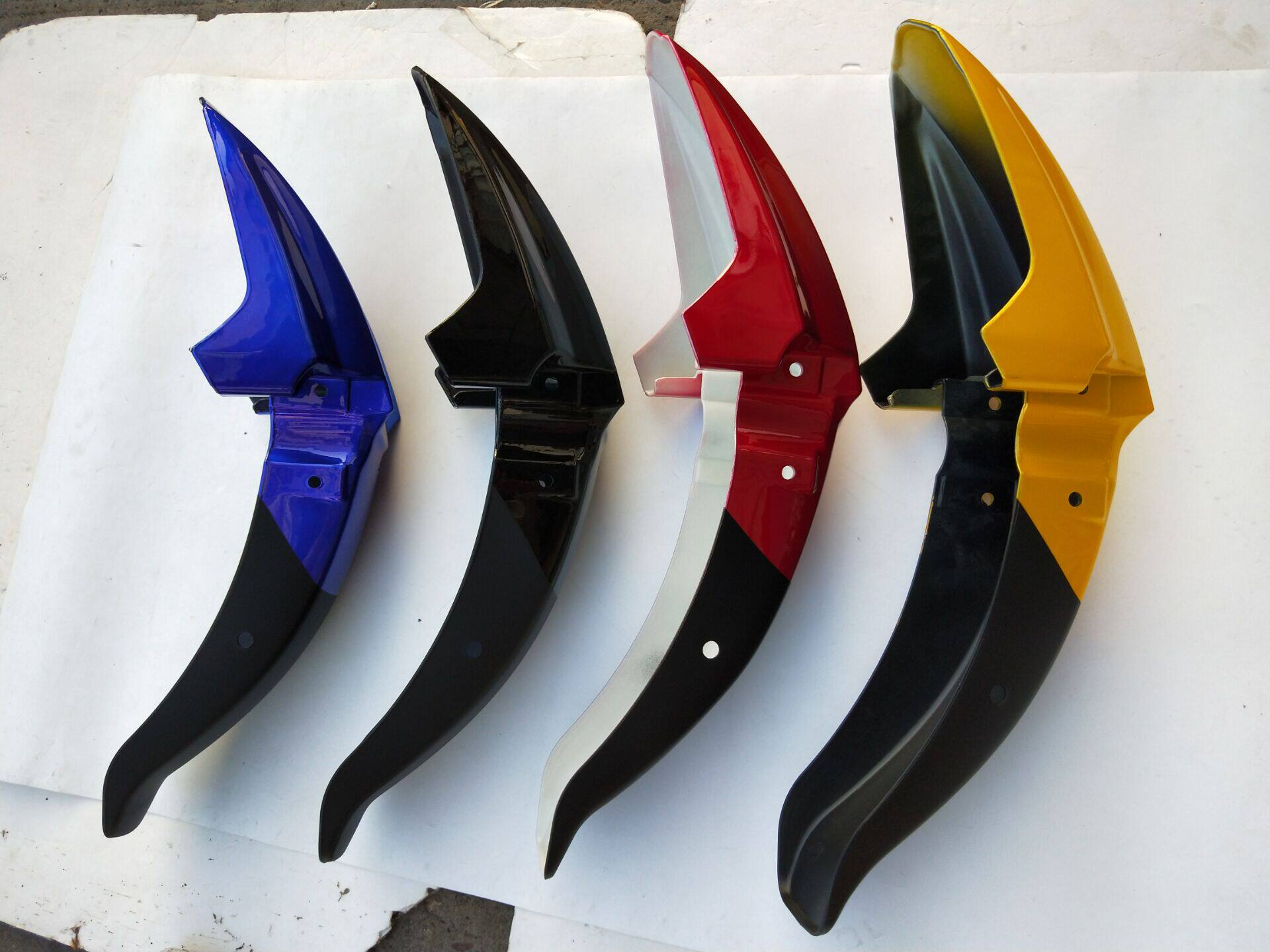 适用五羊本田摩托车锋翔wh125-m-n-15挡泥板 前挡水板 前瓦挡雨板