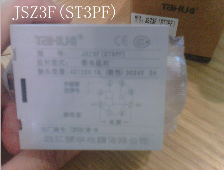 正品泰华JSZ3Y星三角时间继电器ST3PF断电延时交流JSZ3K控制器8脚 - 图2