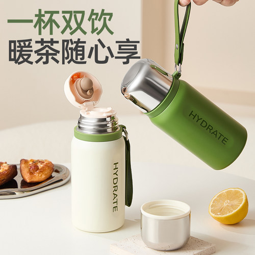 正品保温杯大容量316不锈钢男女高颜值户外便携水杯学生儿童水壶 - 图2