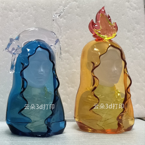 3d打印定制服务全透明树脂定制Sla光固化半透明上色高精度小批量 - 图2