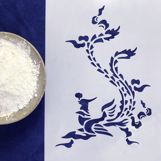 蜡染型糊染印花模板染糊印染扎染民族风草木染手工工具diy蓝靛染