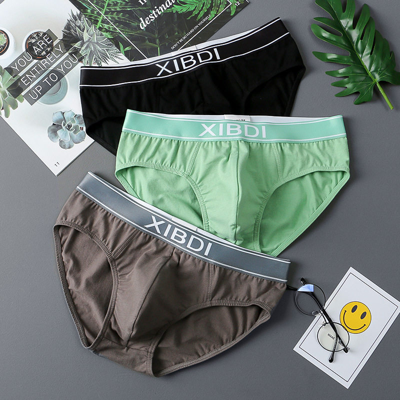 男士内裤三角裤纯棉透气裤衩潮流U凸个性男生短裤性感舒适裤头夏,淘宝优惠券,粉丝福利购,淘宝优惠卷