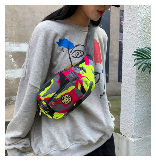 2025 новая обновленная поясная сумка для мобильного телефона для мужчин и женщин, водонепроницаемая водонепроницаемая строительная площадка для работы в горизонтальном стиле, мужская камуфляжная ткань Оксфорд