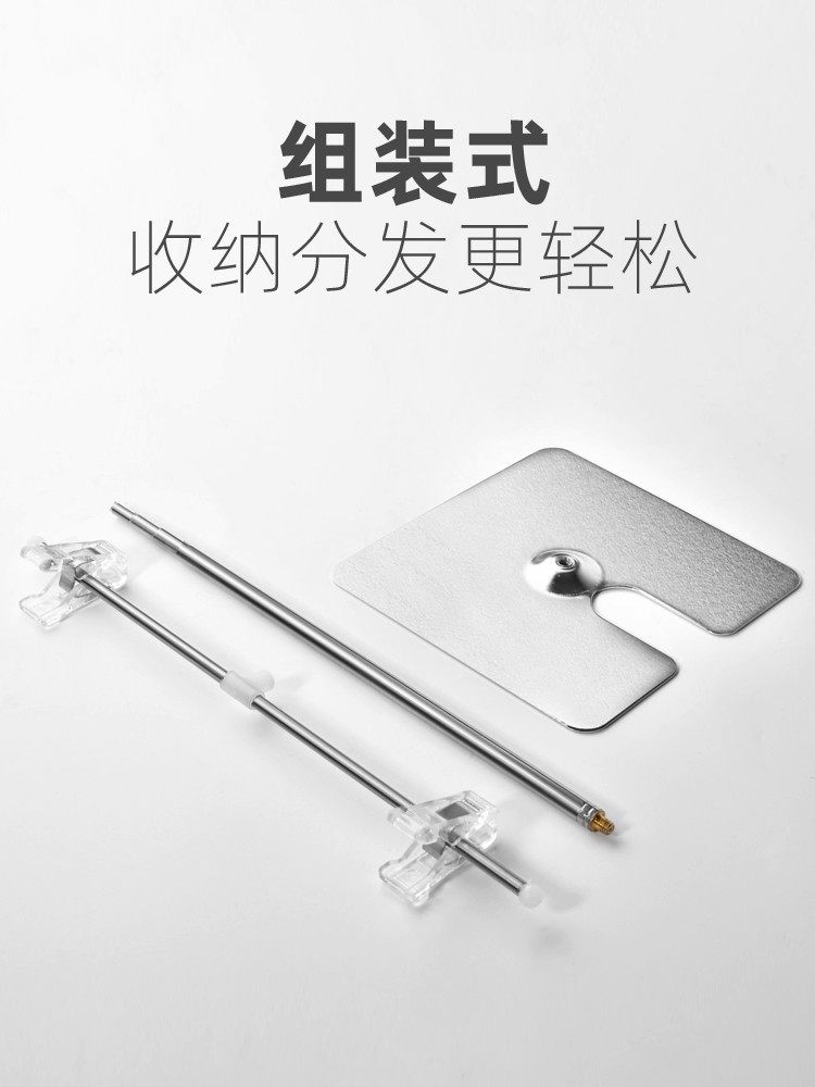 pop广告夹子海报固定夹金属支架立式促销价格展示牌架价格牌夹子