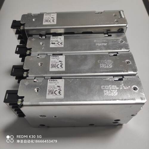 PBA75F-12-5-R PBA100F-3R3-R原装拆机COSEL精密外控开关电源带R - 图0