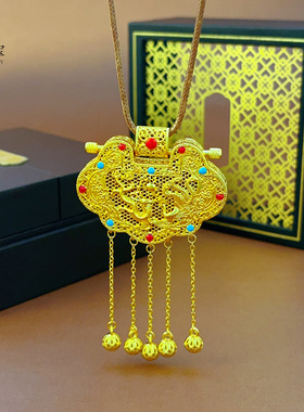 金店同款沙古法花丝镶嵌天