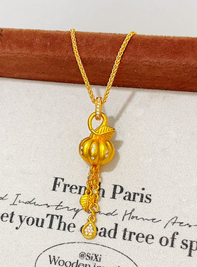 金店同款沙点钻南瓜流苏吊