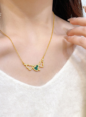 古法沙金麒麟点钻镂空三葫