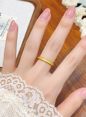 金店同款沙999古法点钻满