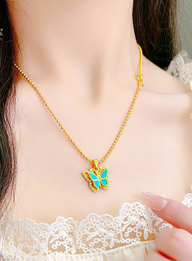 古法花丝沙金999点钻烧蓝