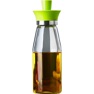 悦物高硼硅耐热玻璃油壶创意油醋瓶麻油瓶厨房用品防滴漏玻璃油瓶