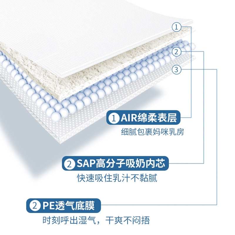 十月天使防溢乳垫一次性母乳保鲜袋 十月天使惠融鑫锐防溢乳垫