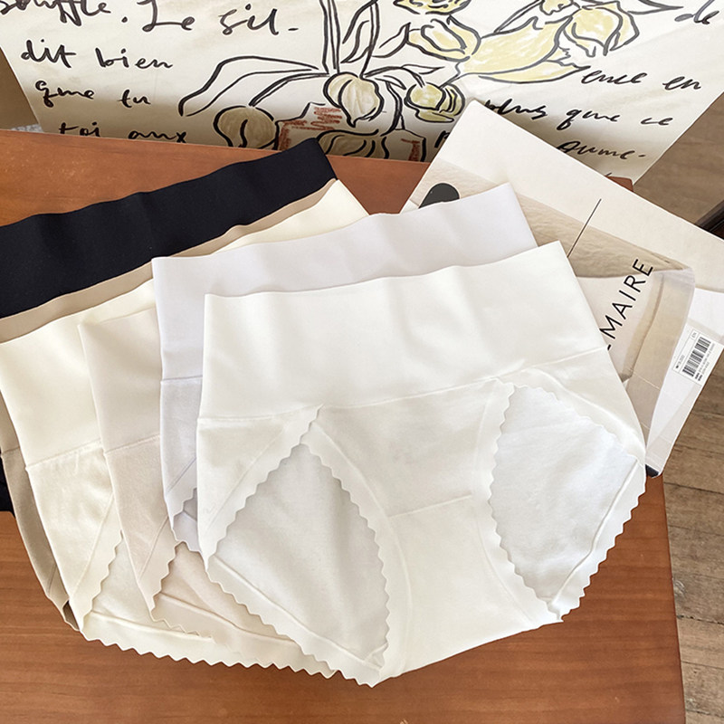 性感内裤女生纯棉抗菌女三角裤高腰女士裤头收腹提臀高开叉短裤,淘宝优惠券,粉丝福利购,淘宝优惠卷