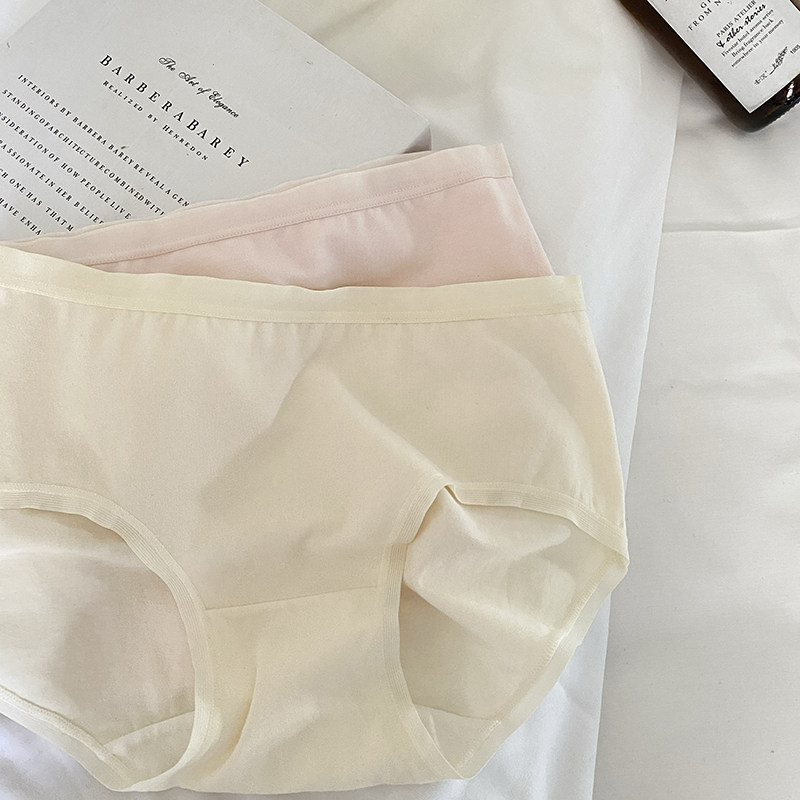 内裤纯棉抗菌女生三角裤少女棉质透气短裤女士A类无痕纯色小奶糖,淘宝优惠券,粉丝福利购,淘宝优惠卷