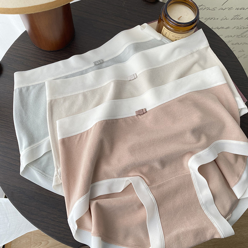 无痕内裤女磨毛三角裤中腰女生仿羊绒梦中情裤女士裸感女裤纯棉裆,淘宝优惠券,粉丝福利购,淘宝优惠卷