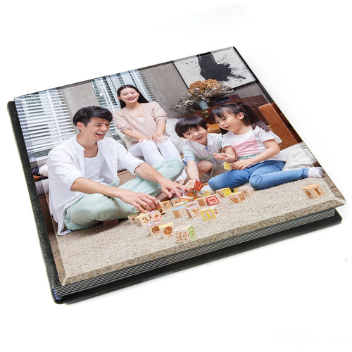 冲印水晶相册制作婚纱定制做影楼写真儿童宝宝成长纪念照片书diy - 图3