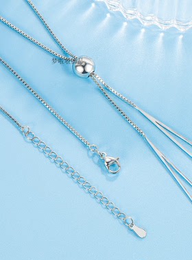 女长款毛衣链流苏项链