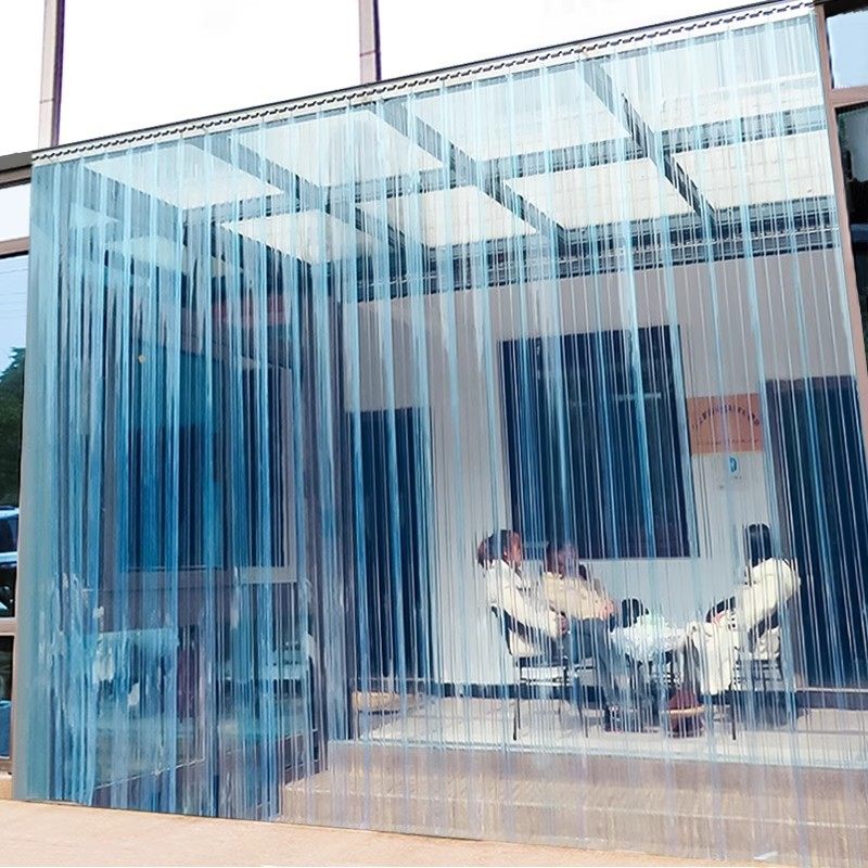 条纹防粘连防空调门帘pvc塑料隔断厨房防油烟挡风皮帘子店铺商用,淘宝优惠券,粉丝福利购,淘宝优惠卷